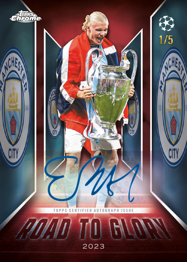 Topps Chrome UEFA Club Competitions 2026 - UCC Jumbo Box - New & Sealed