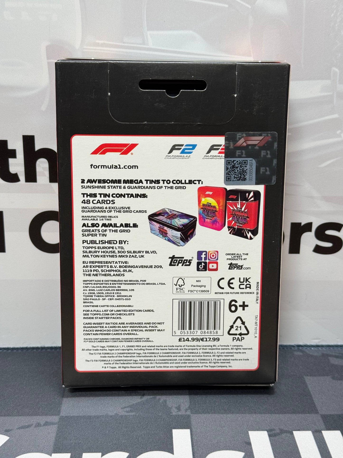 Topps F1 Turbo Attax 2026 - MEGA TIN (Pre Order, Releases 23/7/26)