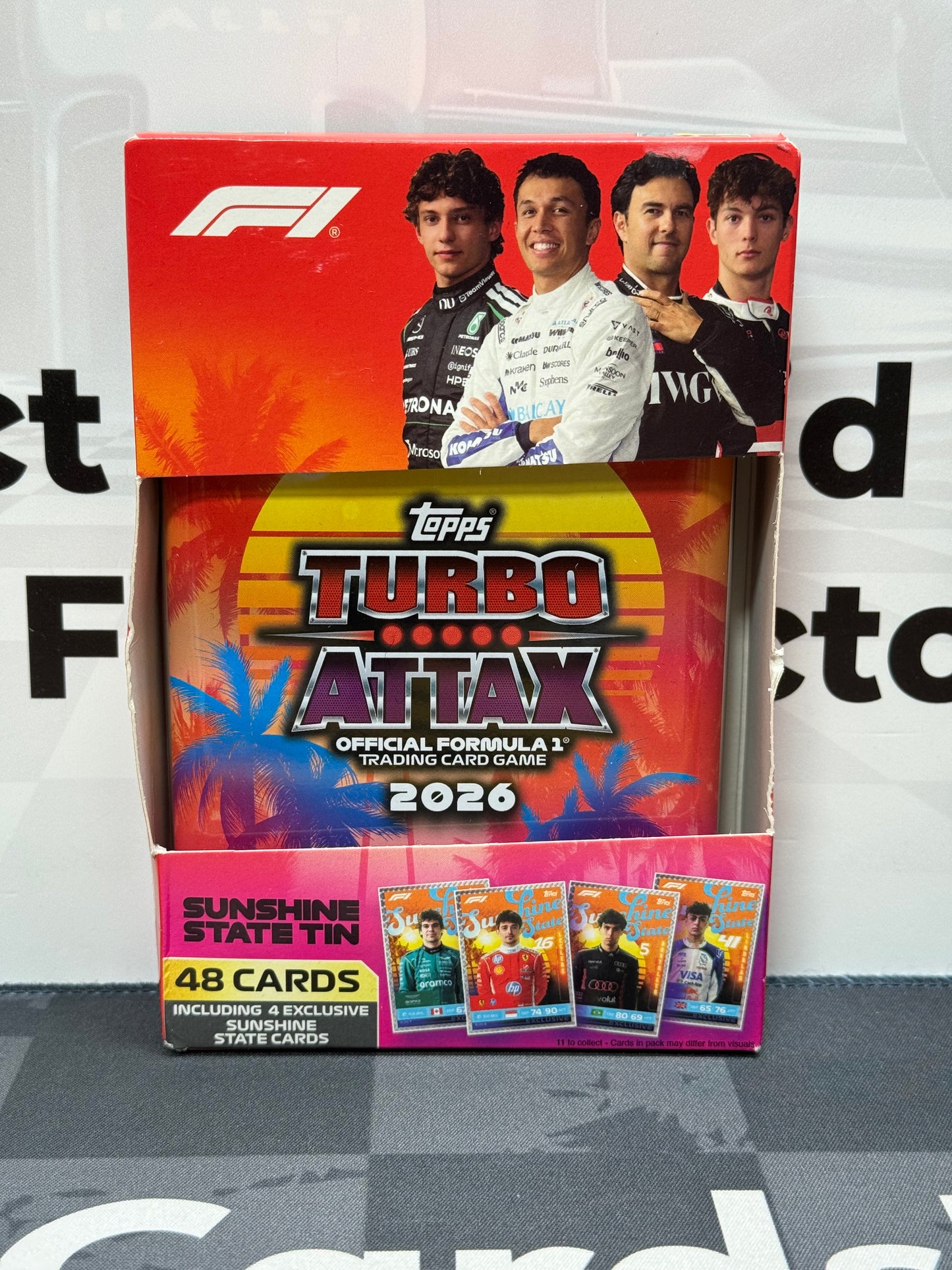 Topps F1 Turbo Attax 2026 - MEGA TIN (Pre Order, Releases 23/7/26)