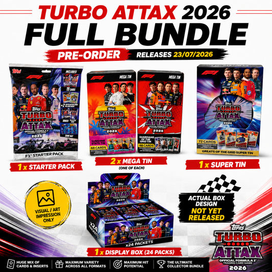 Topps F1 Turbo Attax 2026 - FULL BUNDLE (Pre Order, Releases 23/7/26)