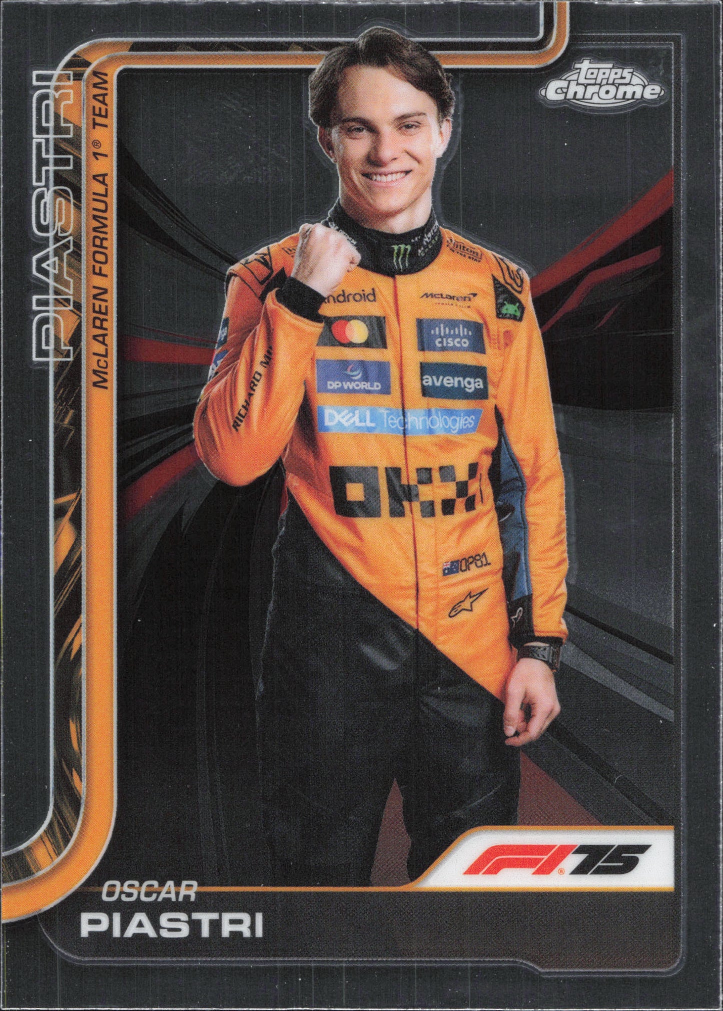 Topps F1 Chrome 2025 - Base Cards #1 to #200