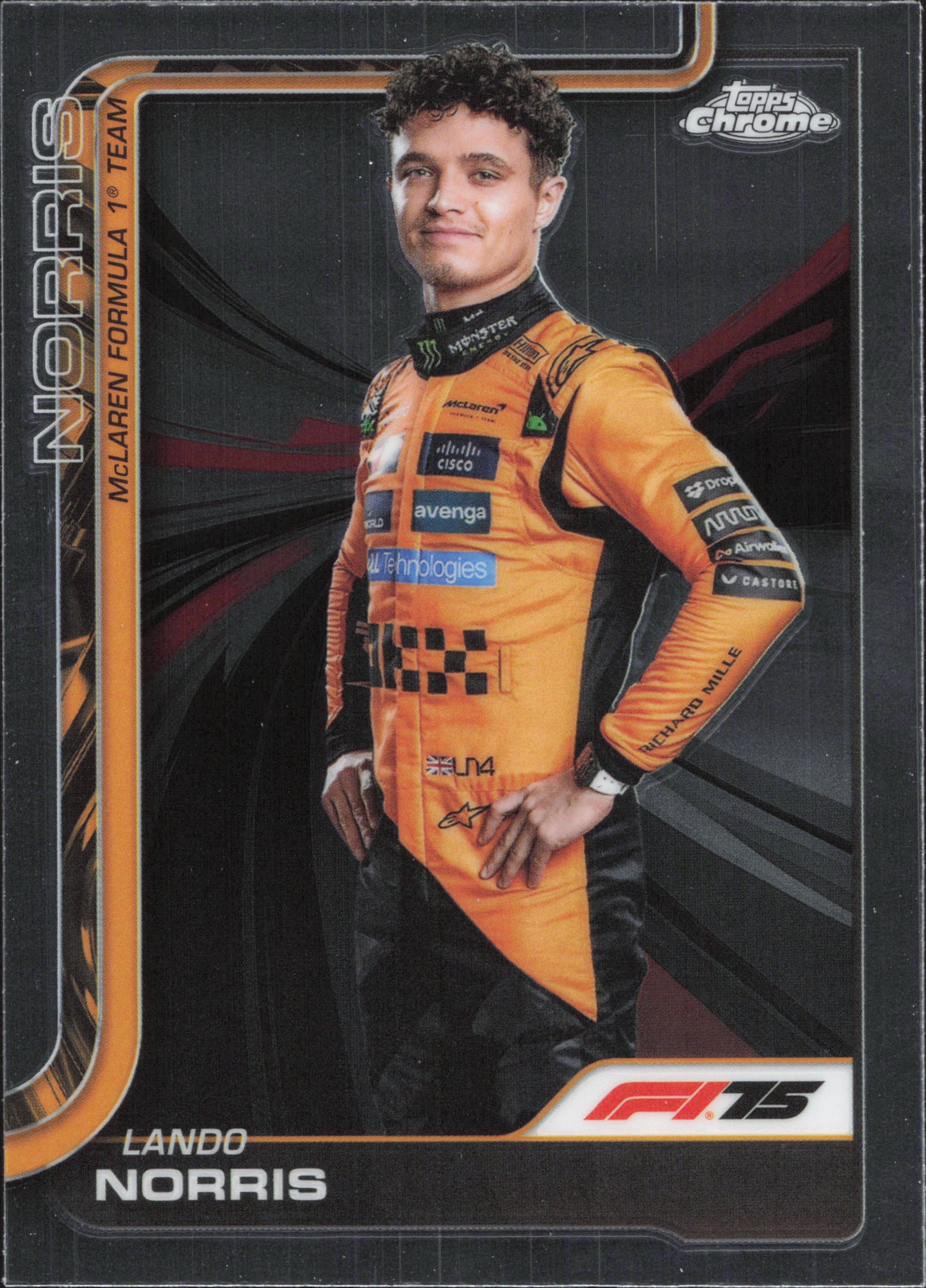 Topps F1 Chrome 2025 - Base Cards #1 to #200