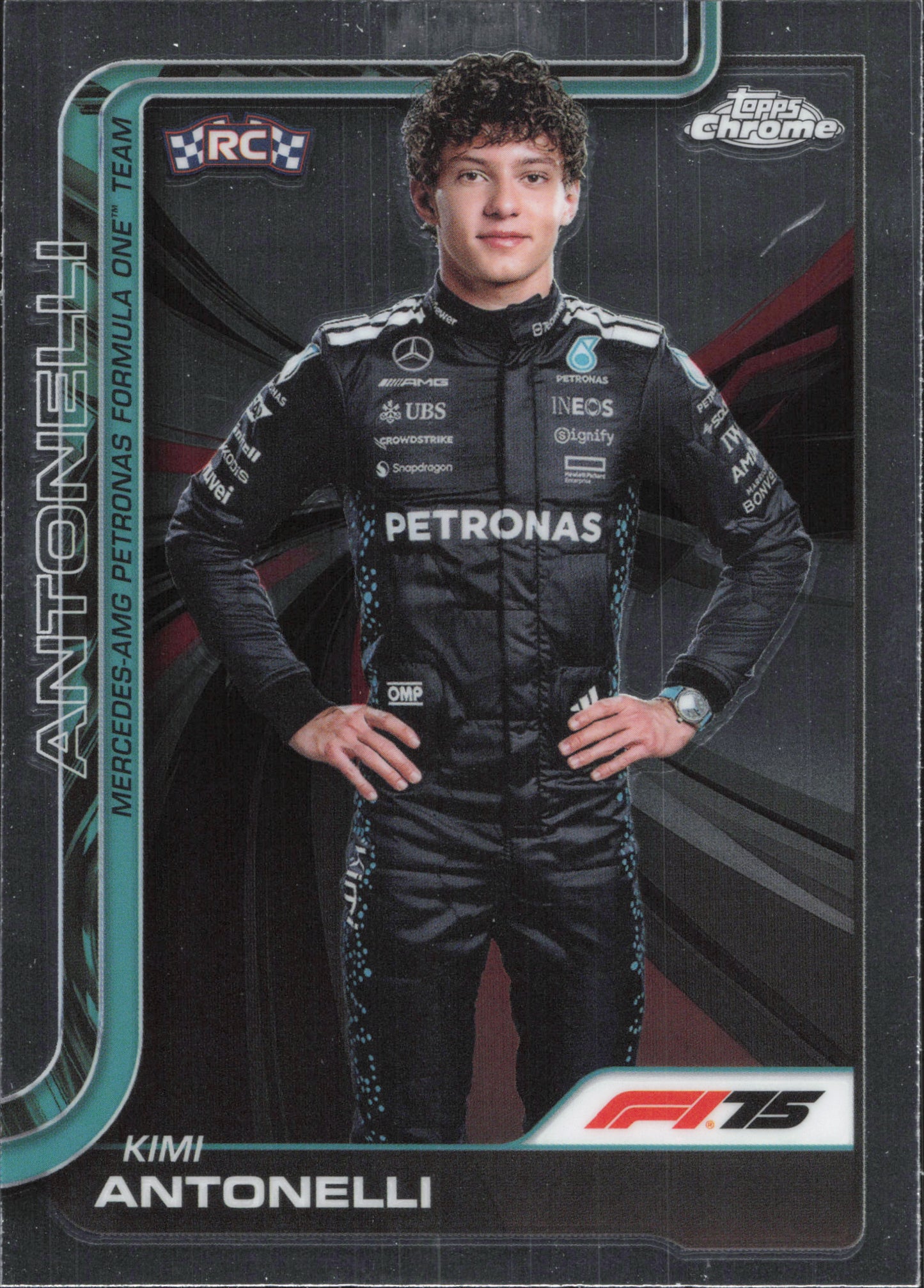 Topps F1 Chrome 2025 - Base Cards #1 to #200