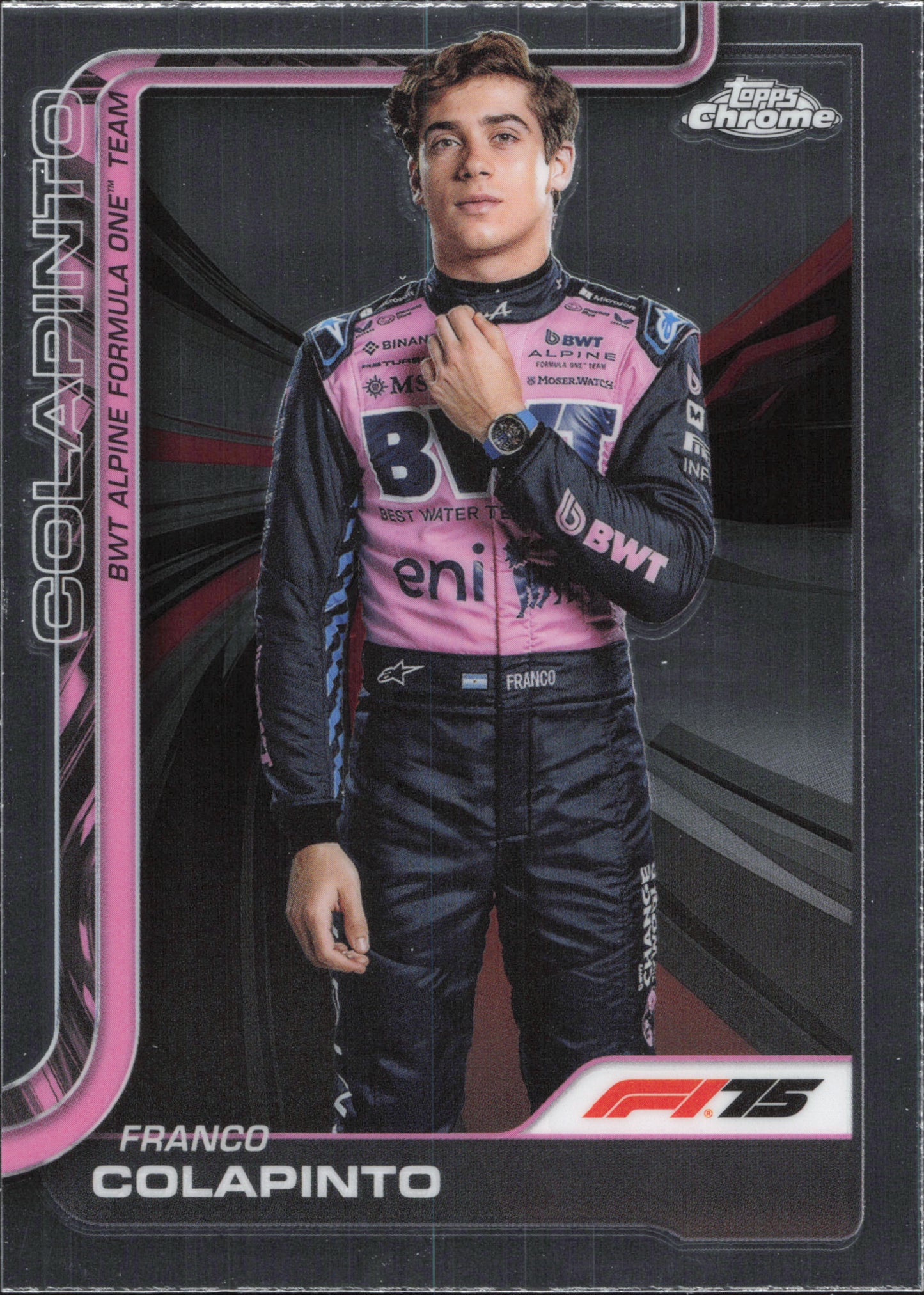 Topps F1 Chrome 2025 - Base Cards #1 to #200