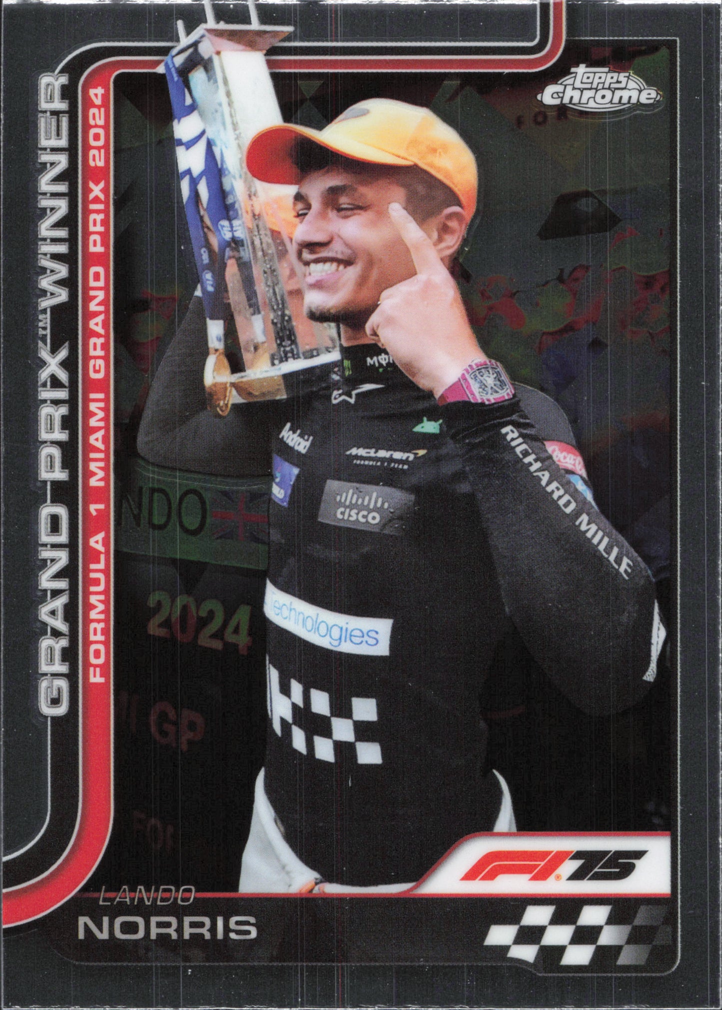 Topps F1 Chrome 2025 - Base Cards #1 to #200