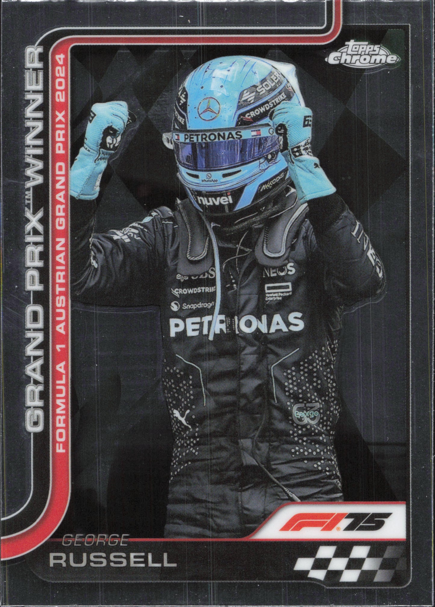 Topps F1 Chrome 2025 - Base Cards #1 to #200