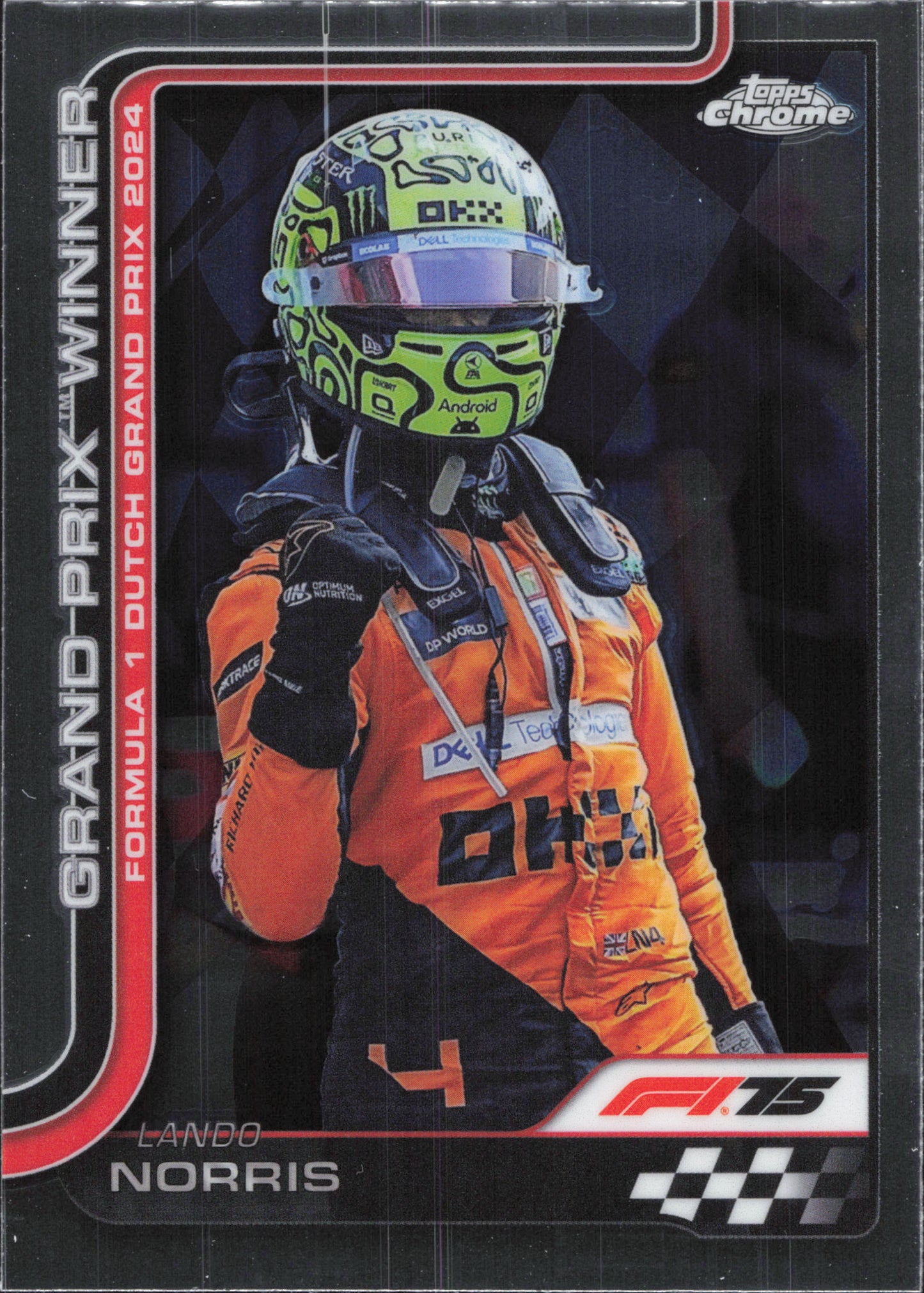 Topps F1 Chrome 2025 - Base Cards #1 to #200