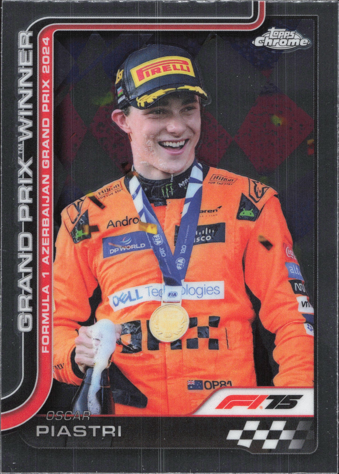 Topps F1 Chrome 2025 - Base Cards #1 to #200