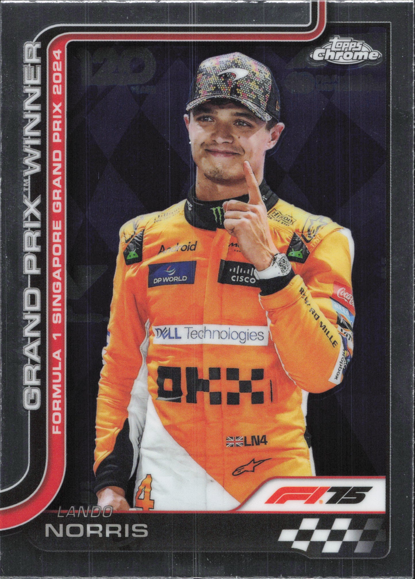 Topps F1 Chrome 2025 - Base Cards #1 to #200
