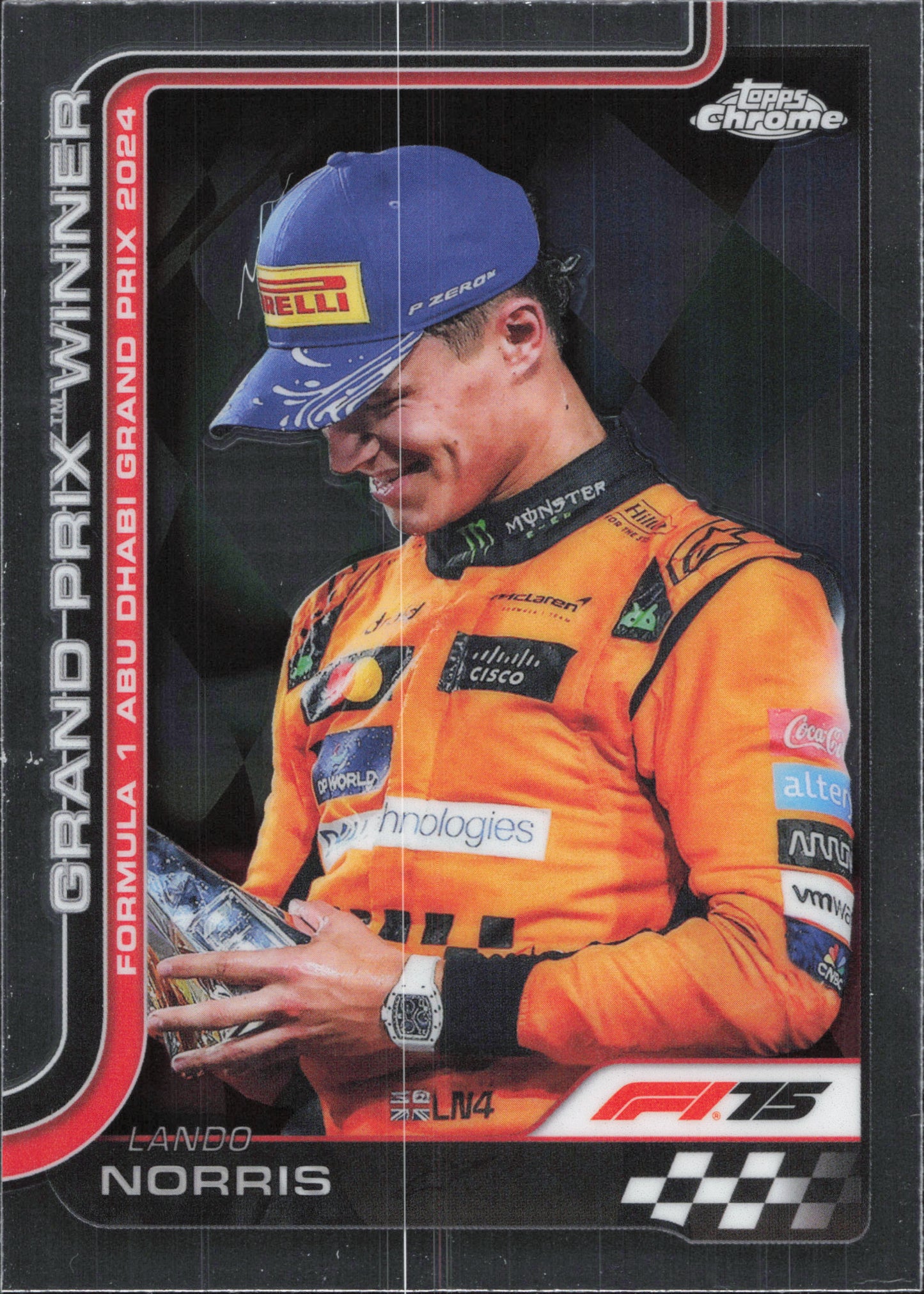 Topps F1 Chrome 2025 - Base Cards #1 to #200