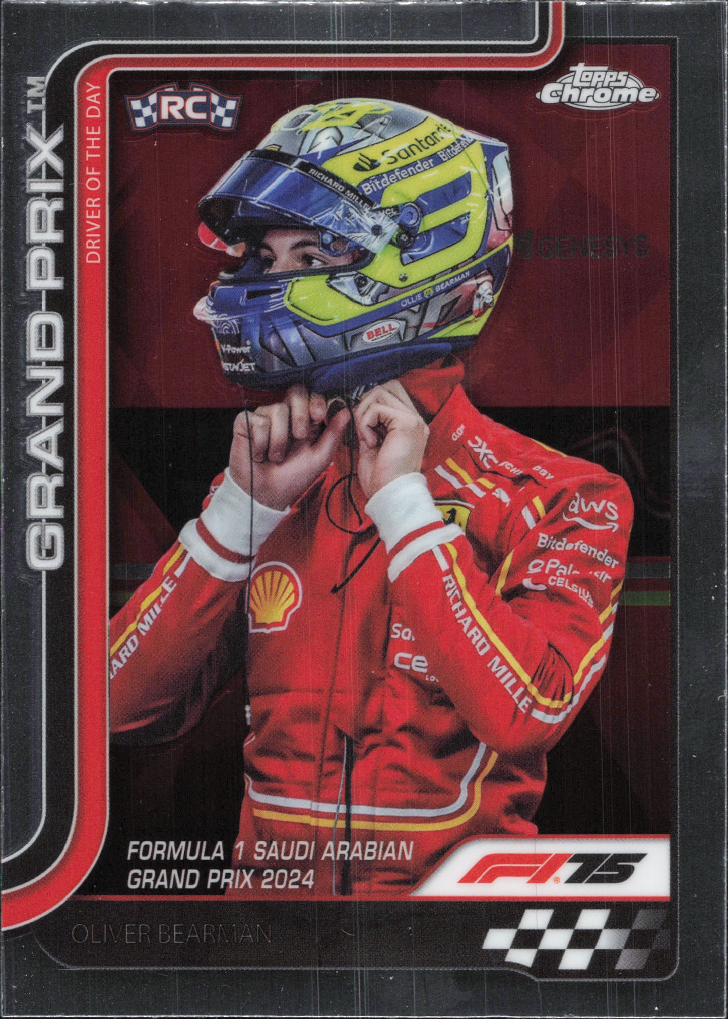 Topps F1 Chrome 2025 - Base Cards #1 to #200