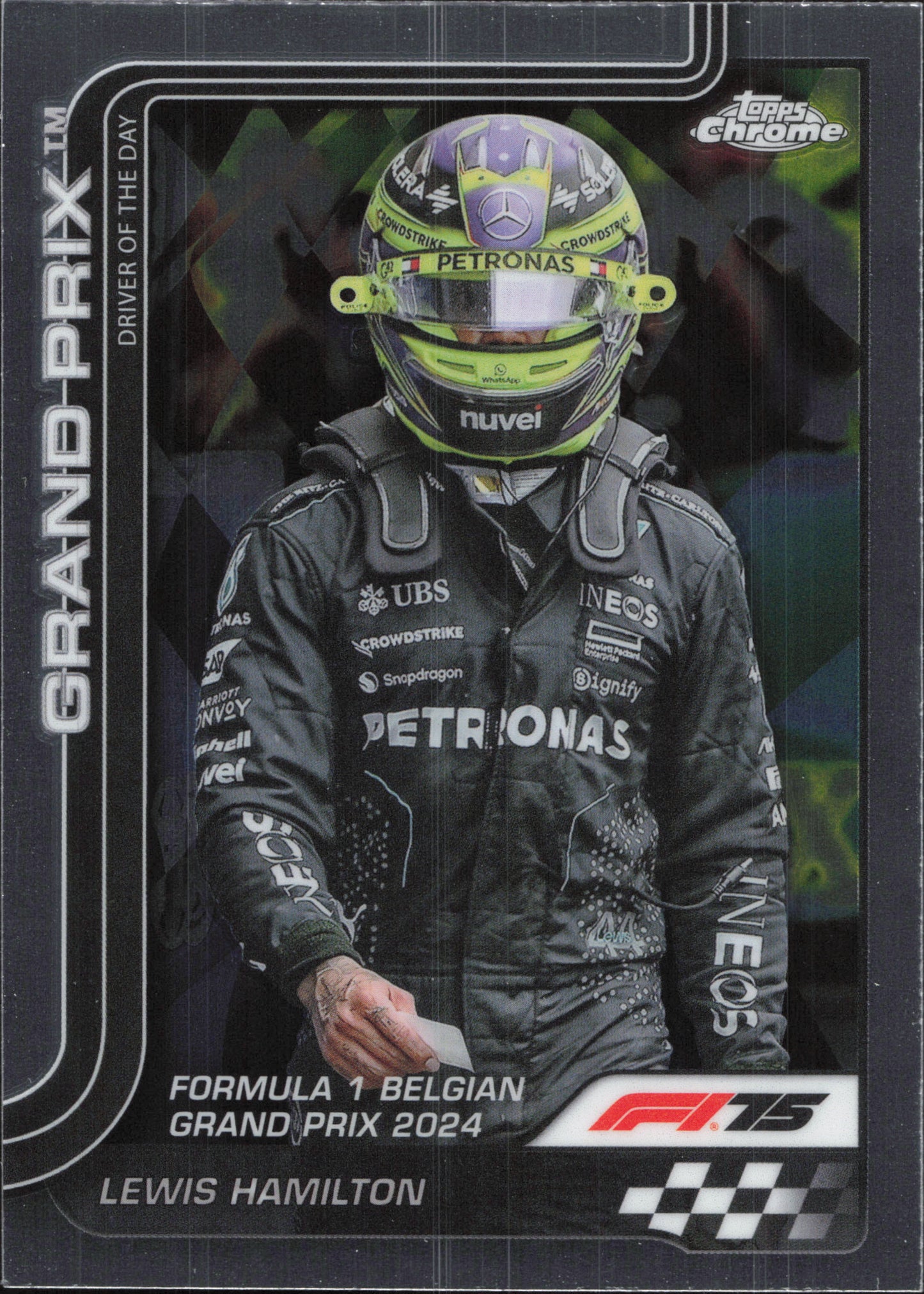 Topps F1 Chrome 2025 - Base Cards #1 to #200