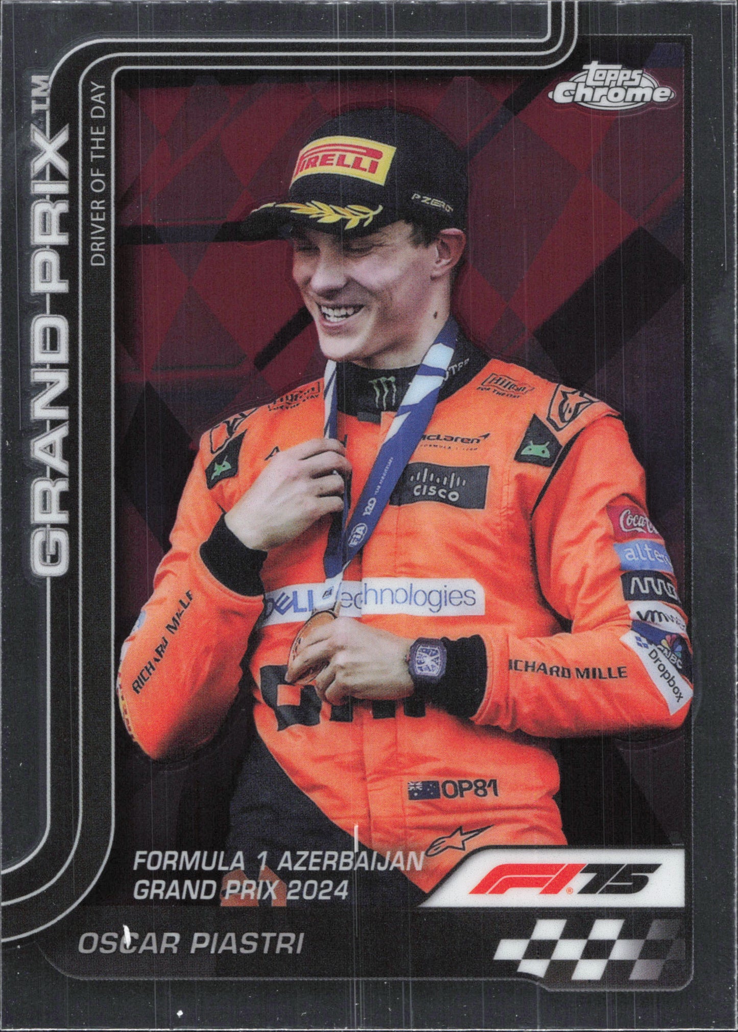 Topps F1 Chrome 2025 - Base Cards #1 to #200