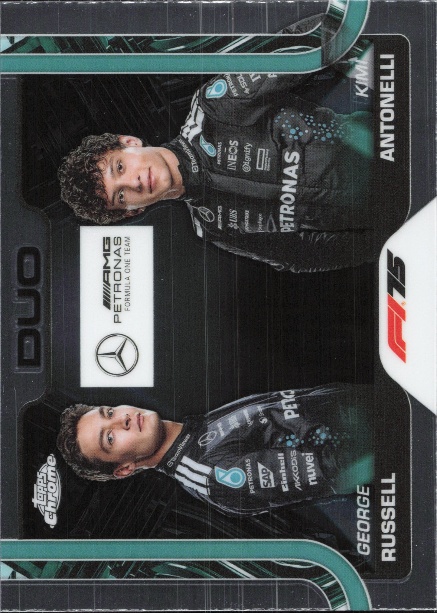 Topps F1 Chrome 2025 - Base Cards #1 to #200