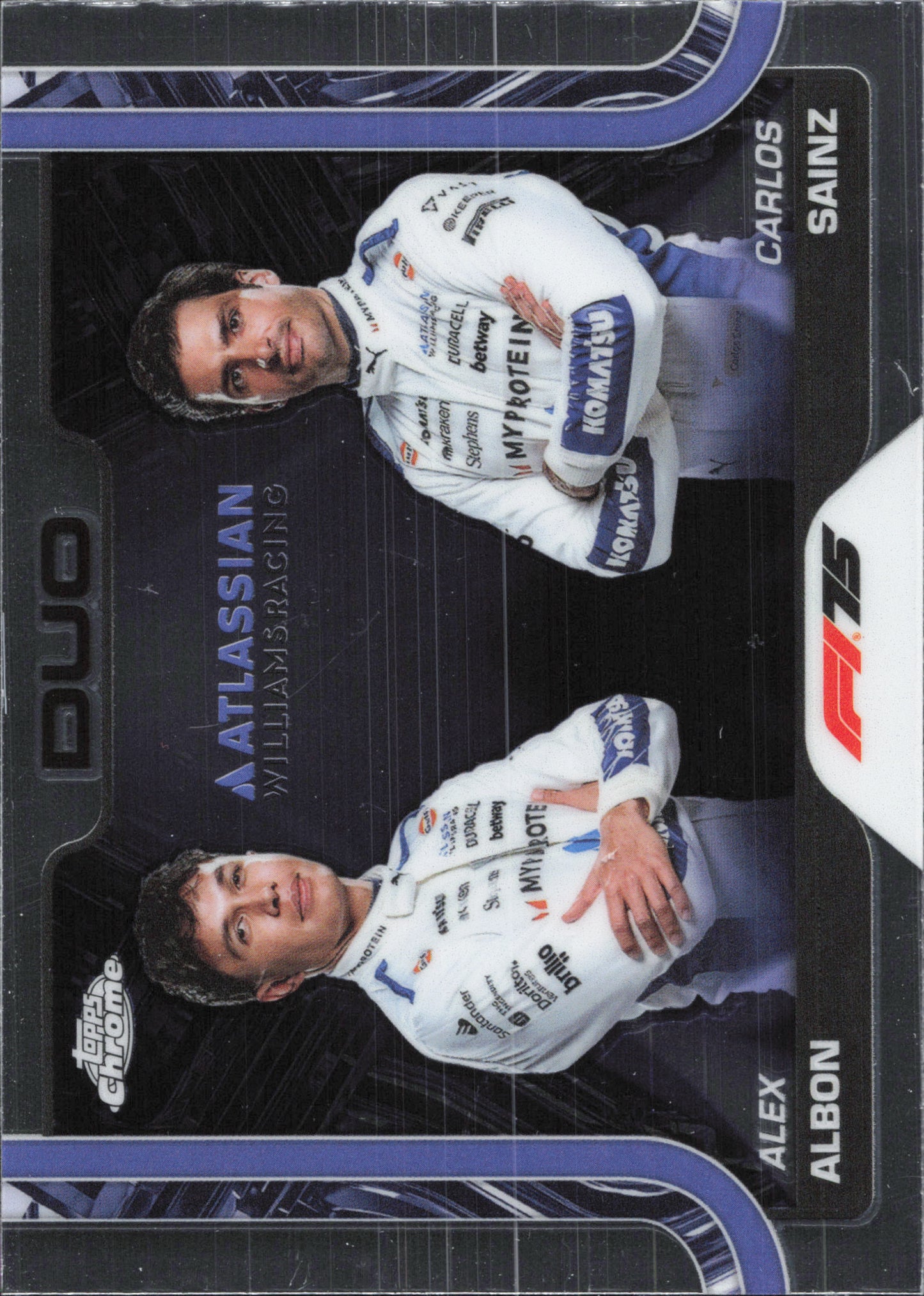 Topps F1 Chrome 2025 - Base Cards #1 to #200