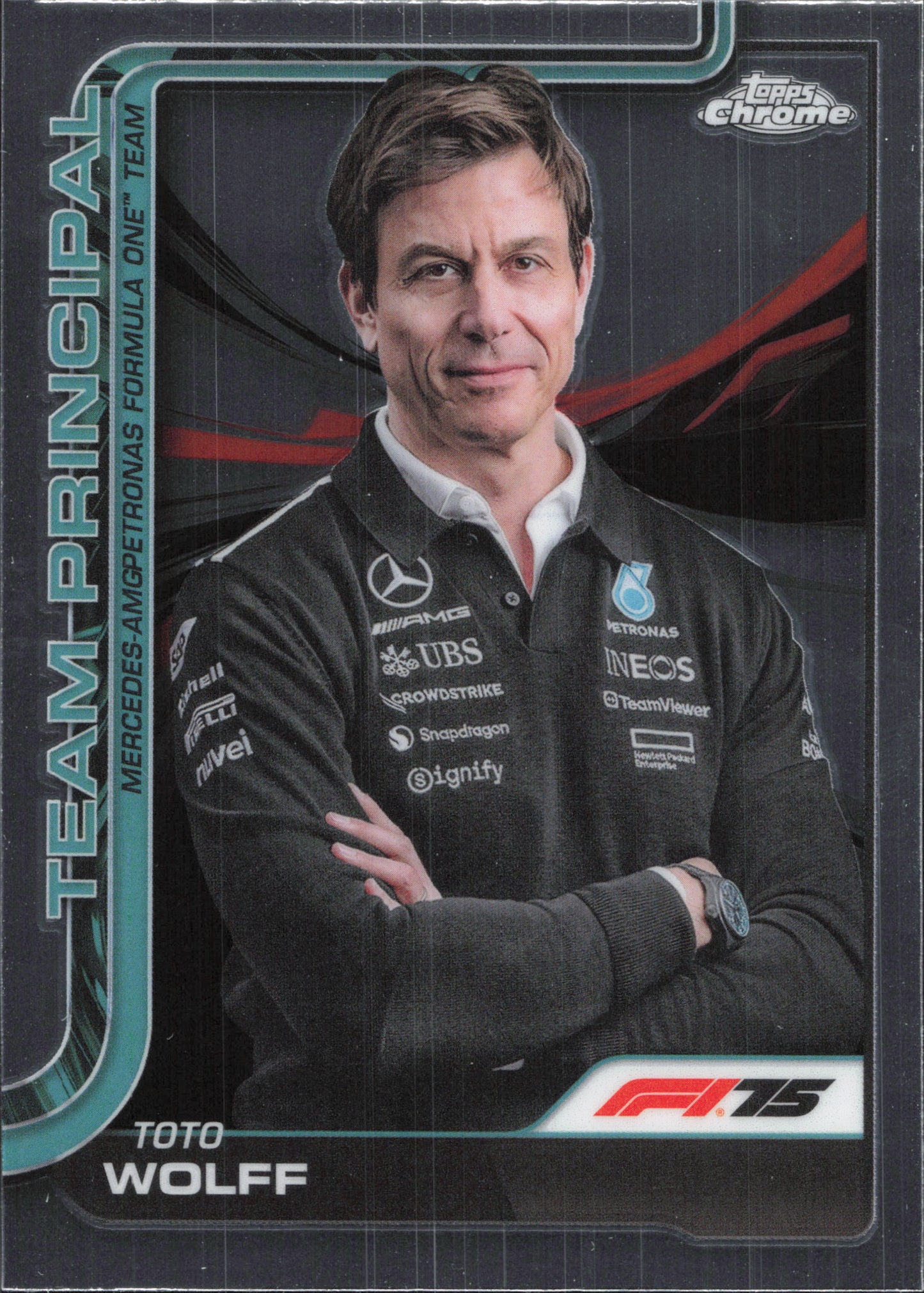 Topps F1 Chrome 2025 - Base Cards #1 to #200