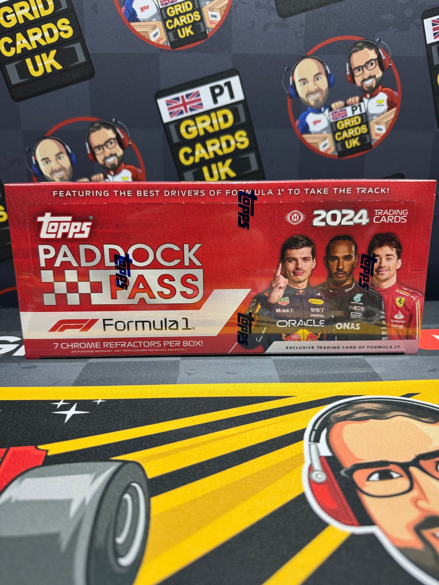 Topps F1 Paddock Pass 2024 - Hobby Box Sealed