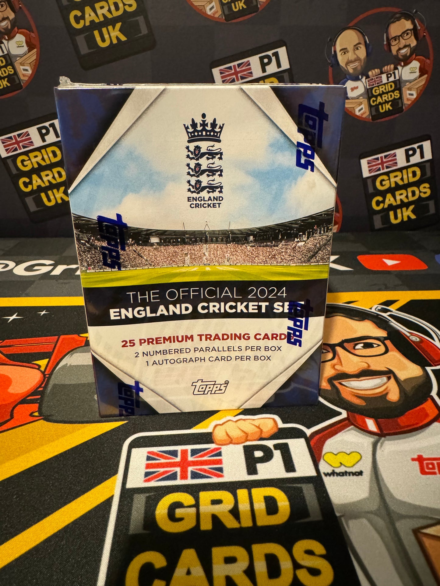 Topps England Cricket Team Set 2024 - Sealed Box