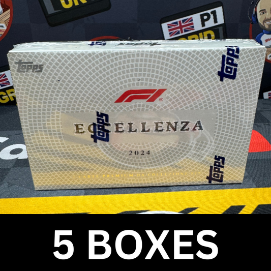 5 x Topps F1 Eccellenza 2024 - Sealed Boxes