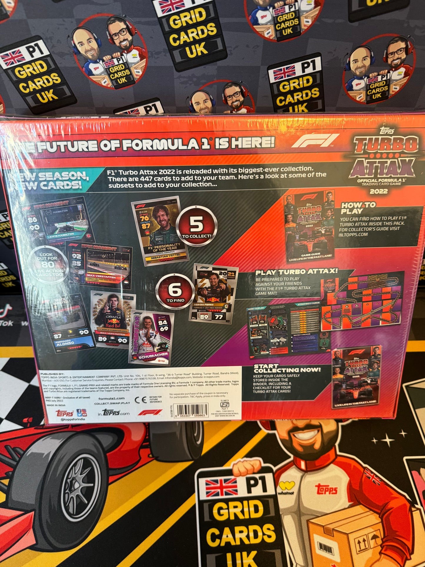 Topps F1 Turbo Attax 2022 - Bonanza Box (India Exclusive Release)