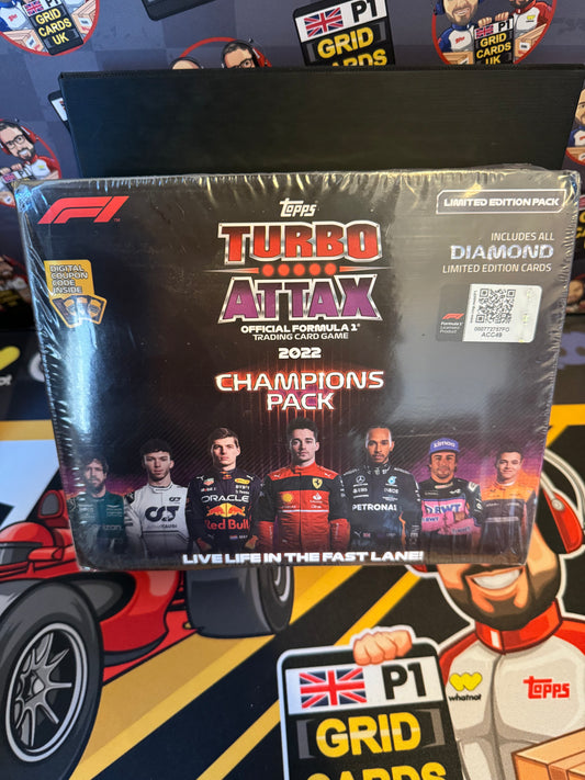 Topps F1 Turbo Attax 2022 - Champions Box (India Exclusive Release)