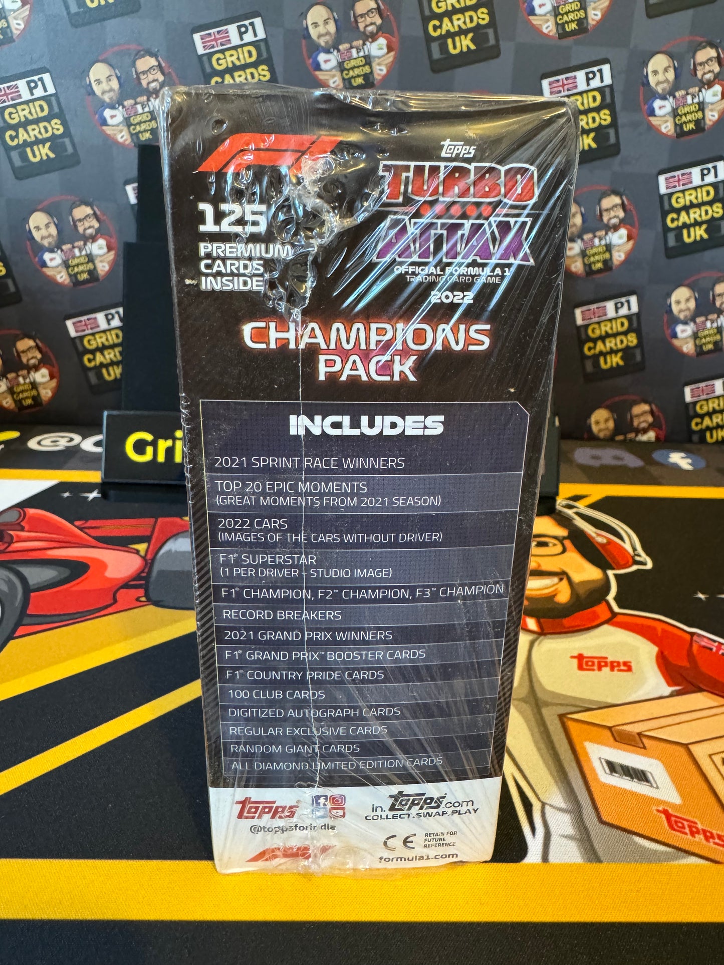 Topps F1 Turbo Attax 2022 - Champions Box (India Exclusive Release)