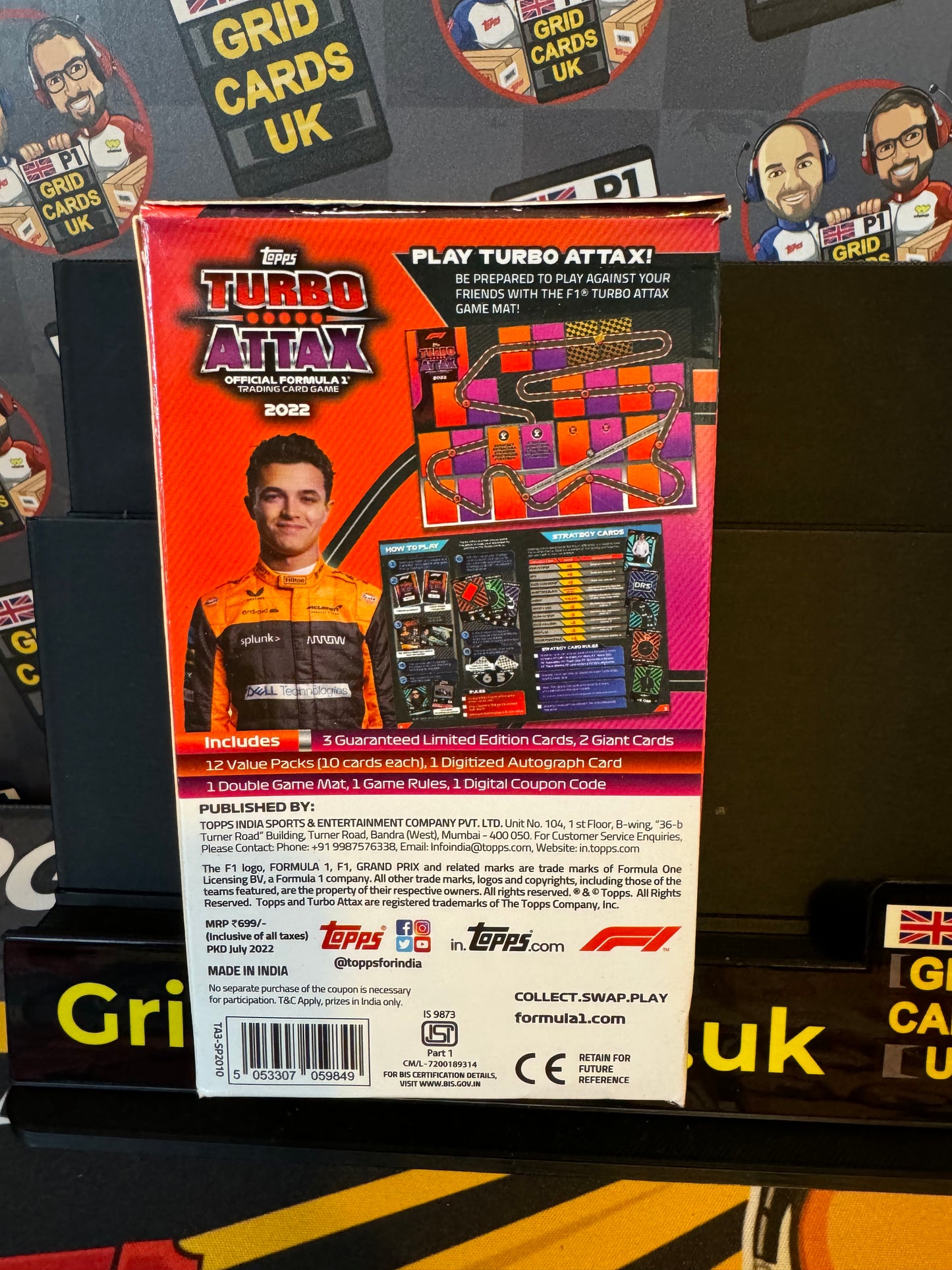 Topps F1 Turbo Attax 2022 - Smart Box (India Exclusive Release)