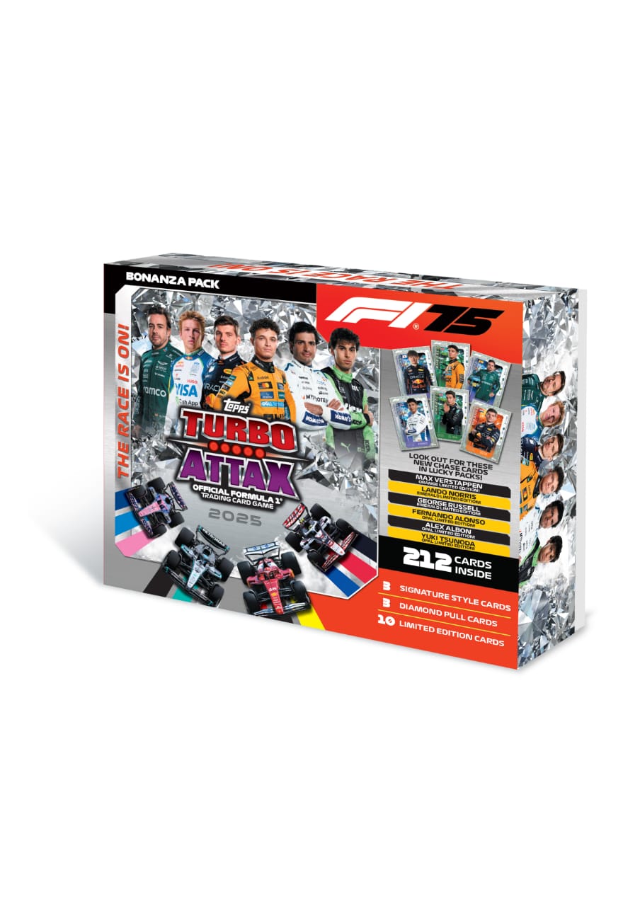 Bonanza Box – Topps India F1 Turbo Attax 2025 (Ships 10th September)