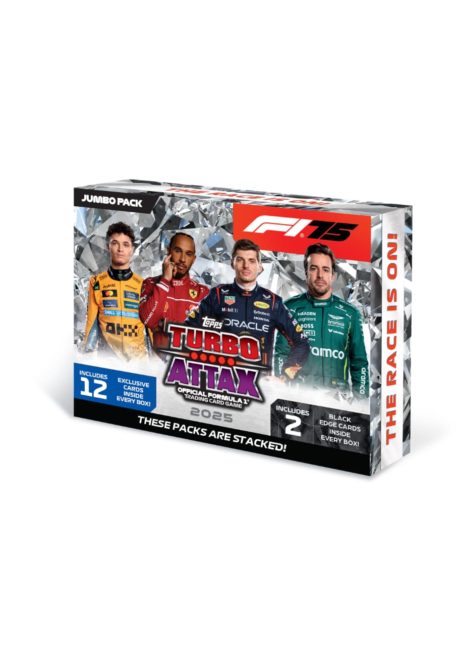 Jumbo Box – Topps India F1 Turbo Attax 2025 (Ships 17th September)