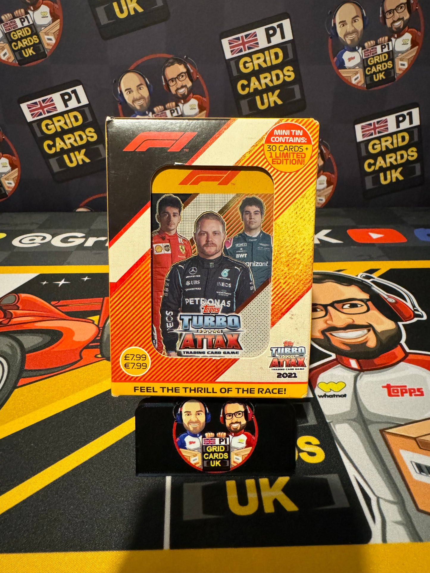 Topps F1 Turbo Attax 2021 - Mini Tin (UK Edition)