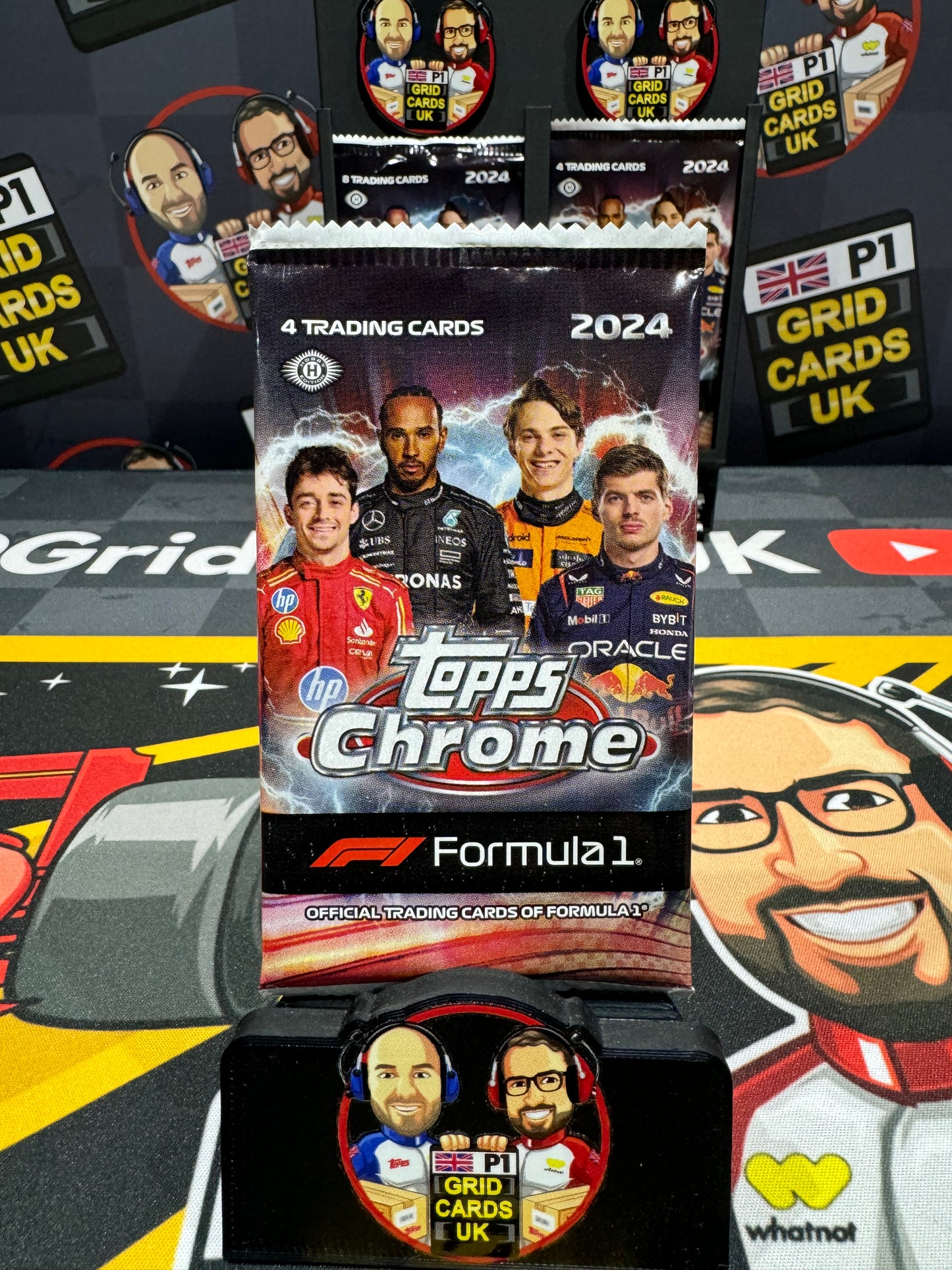 Topps F1 Qualifying Lap Chrome 2024 - Single Packet