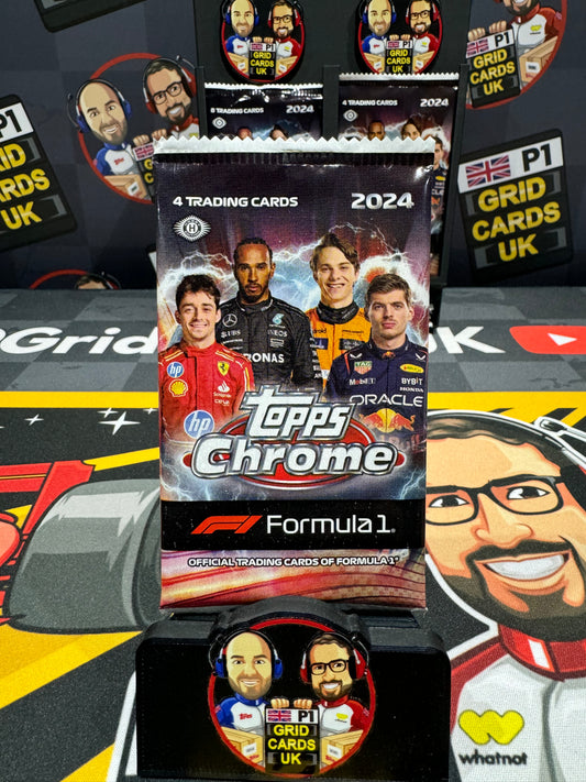 Topps F1 Qualifying Lap Chrome 2024 - Single Packet