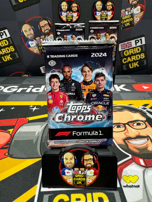 Topps F1 Chrome Hobby 2024 - Single Packet