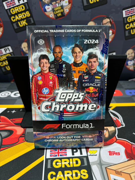 Topps F1 Chrome 2024 - Hobby Box Sealed