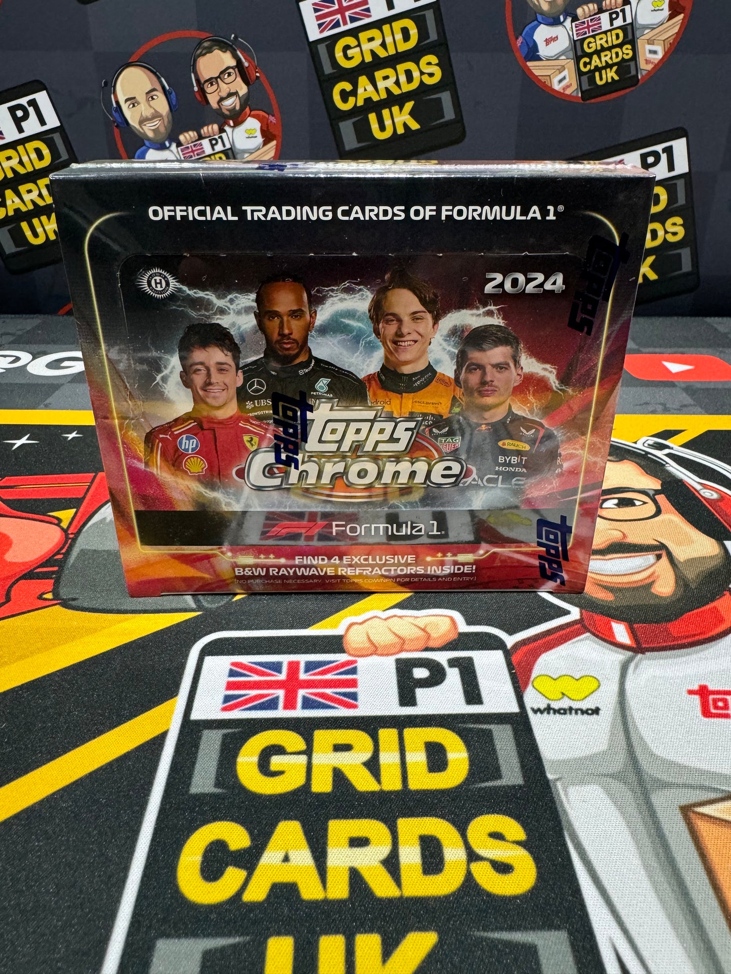 Topps F1 Chrome 2024 - Qualifying Lap Box Sealed