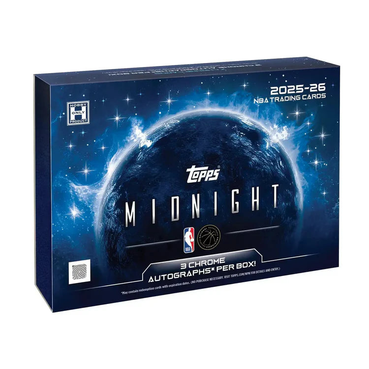 Topps 2026 NBA Midnight Basketball - Hobby Box - New & Sealed