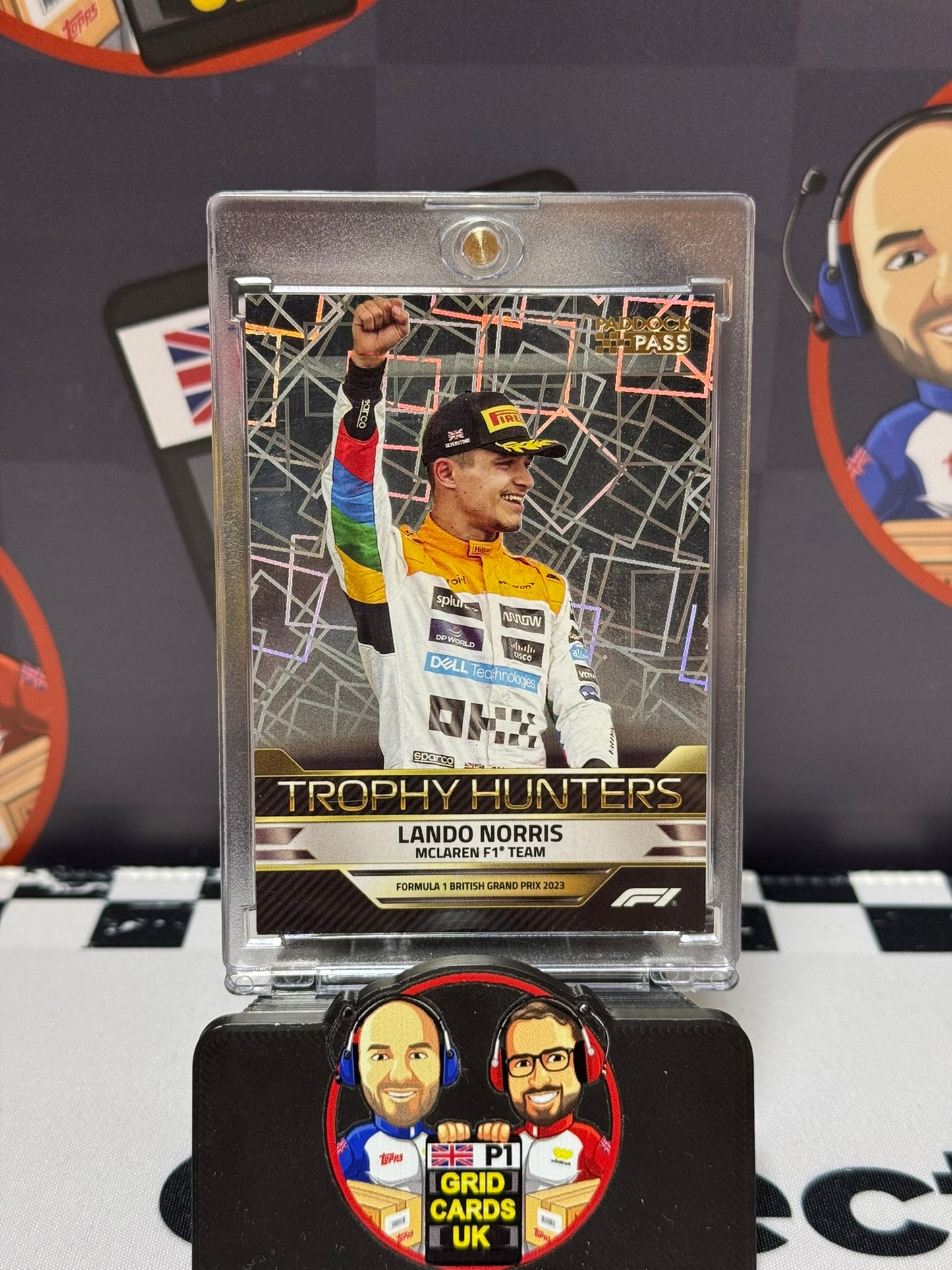 Lando Norris Trophy Hunters - Topps 2024 Paddock Pass