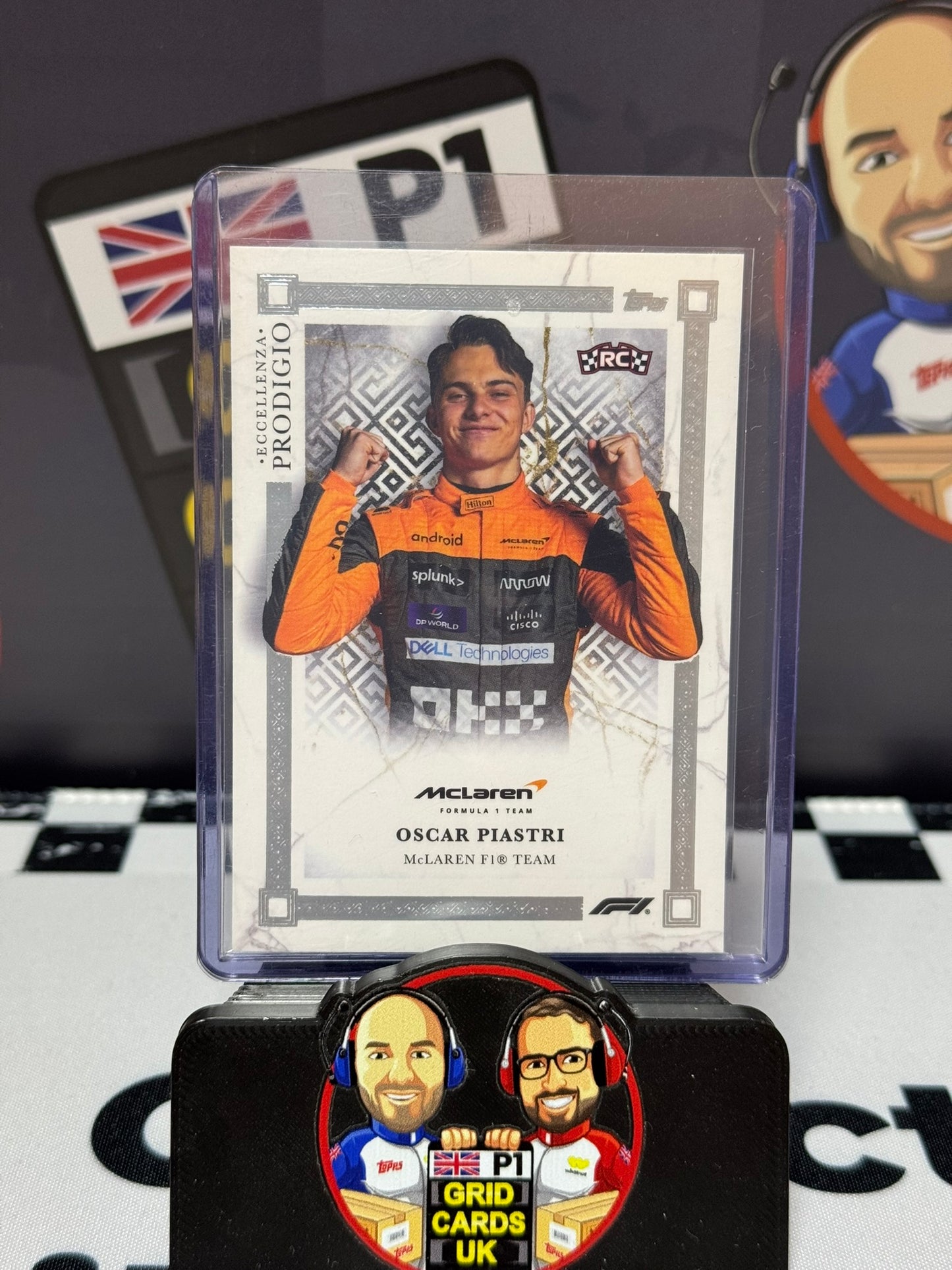 Oscar Piastri Prodigio Rookie RC - Topps 2023 Eccellenza