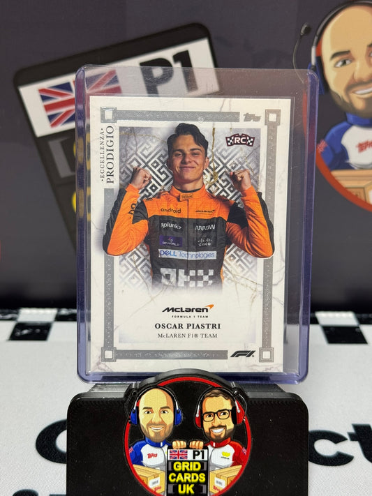 Oscar Piastri Prodigio Rookie RC - Topps 2023 Eccellenza