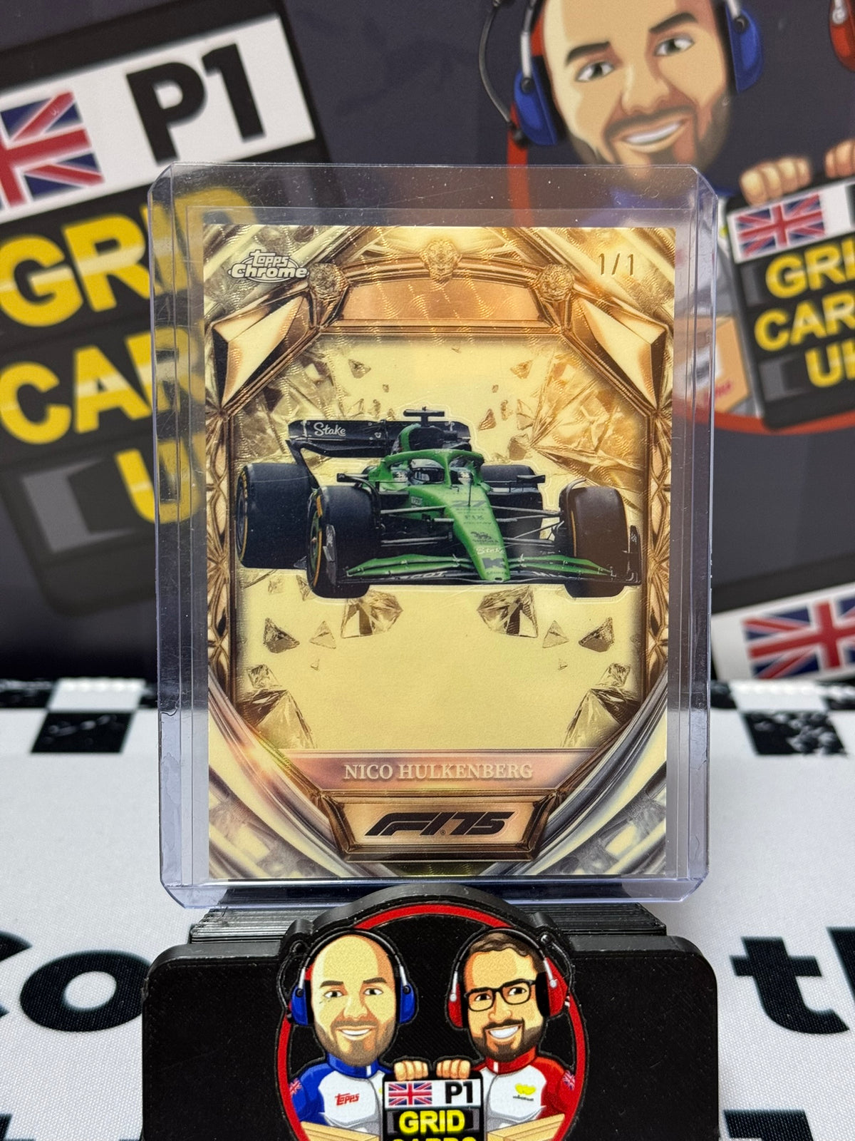 Nico Hulkenberg Diamond 75th Anniversary SUPERFRACTOR 1/1 - Topps 2025 Chrome