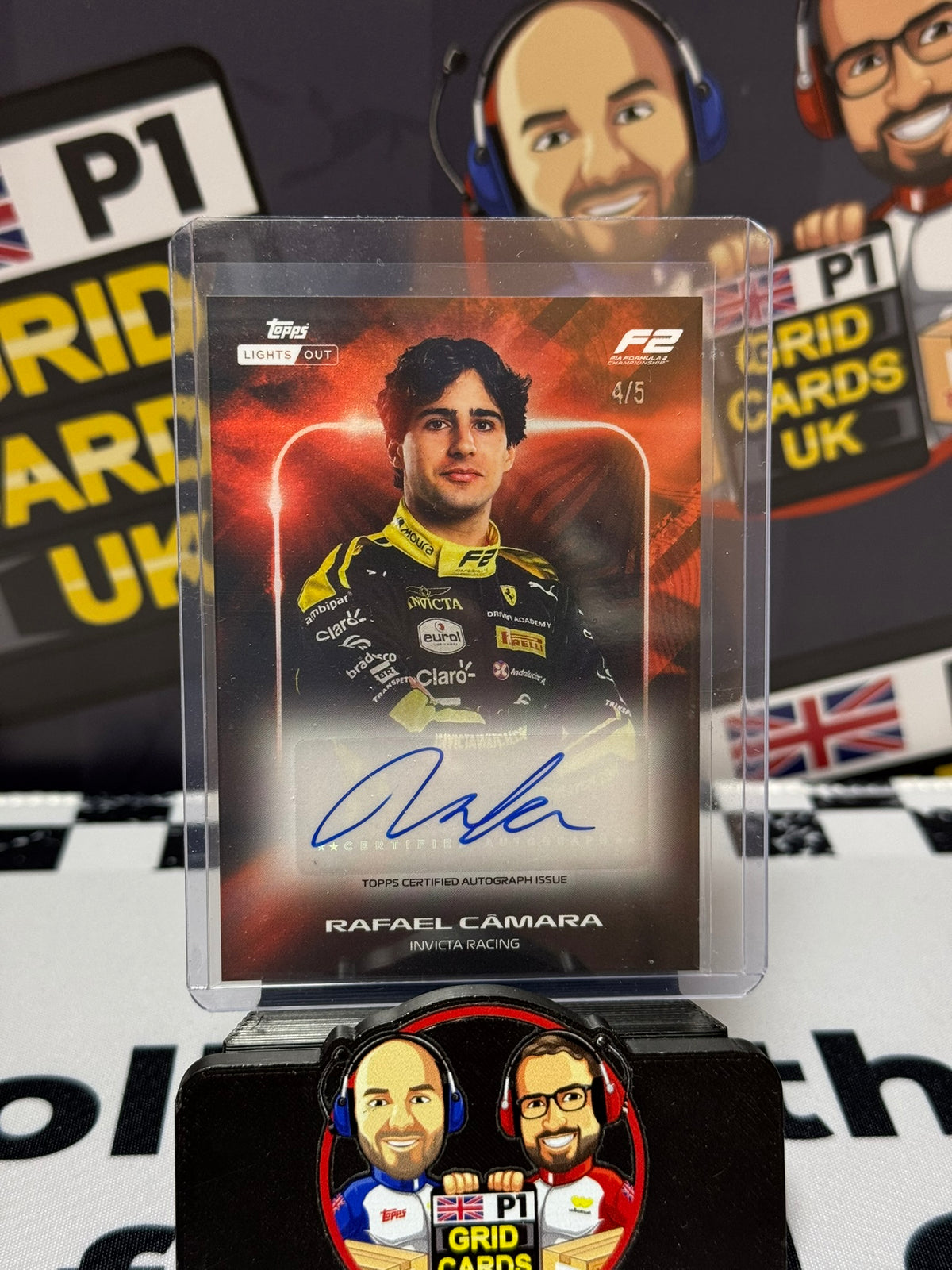 Rafael Camara Next Gen AUTO RED 4/5 - Topps 2026 Lights Out