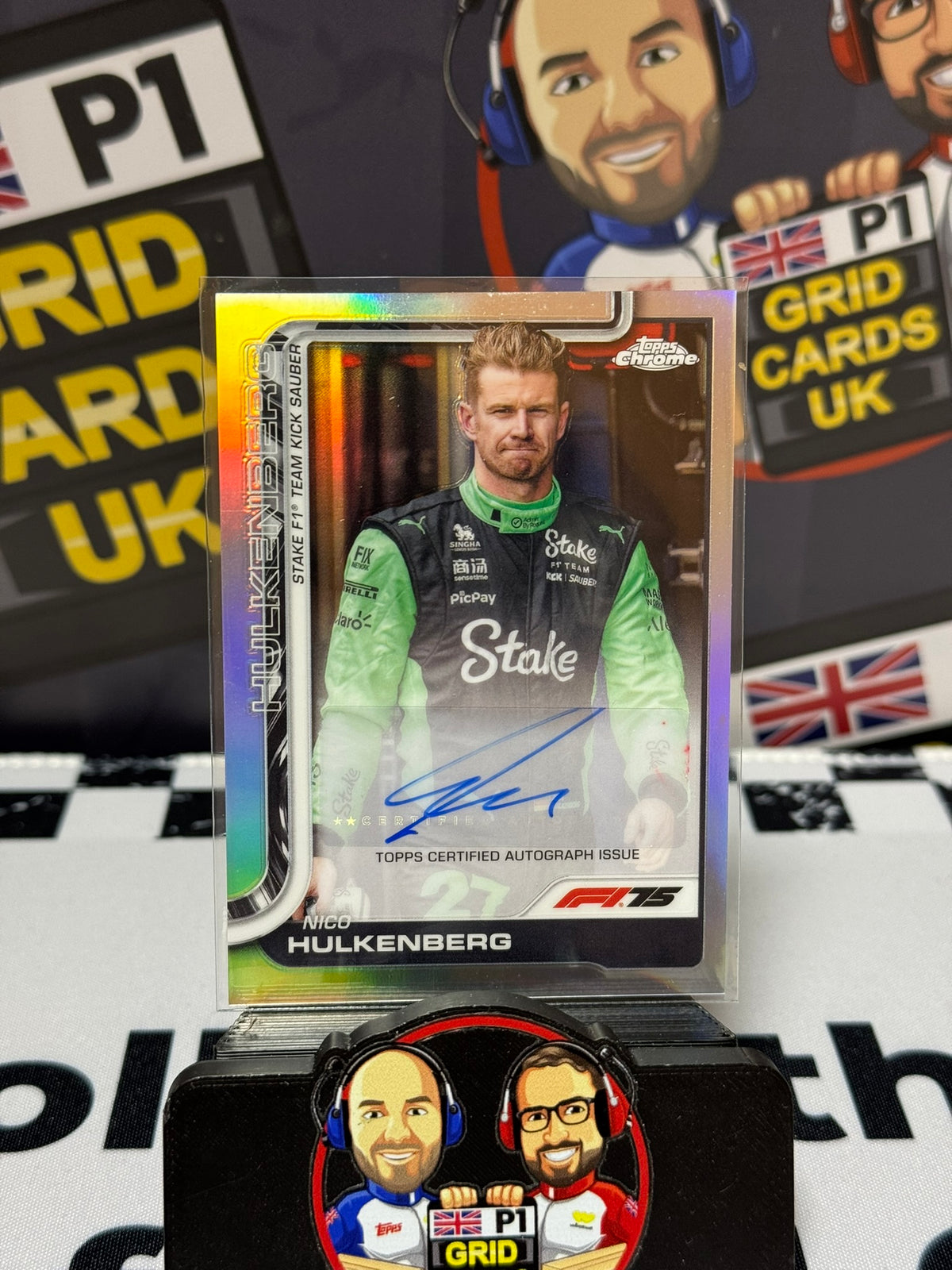Nico Hulkenberg AUTO - Topps 2025 Chrome
