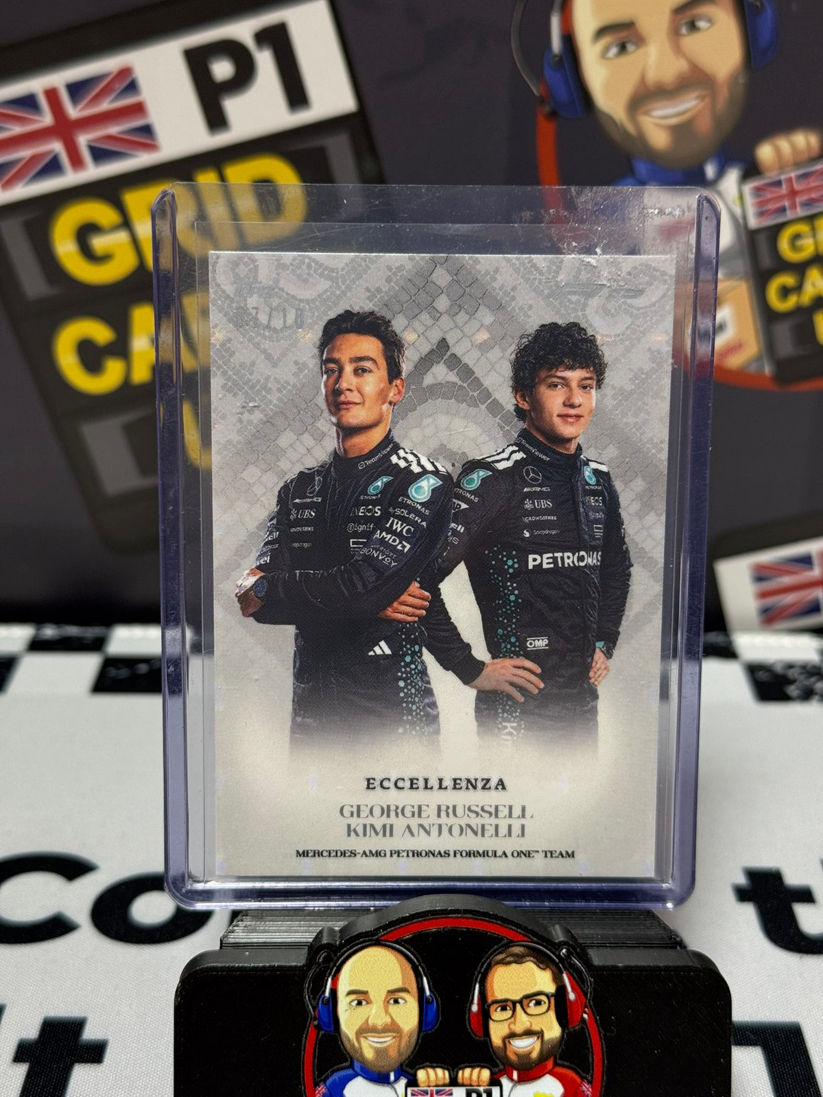 Kimi Antonelli & George Russell La Squadra Mercedes - Eccellenza 2025 Topps