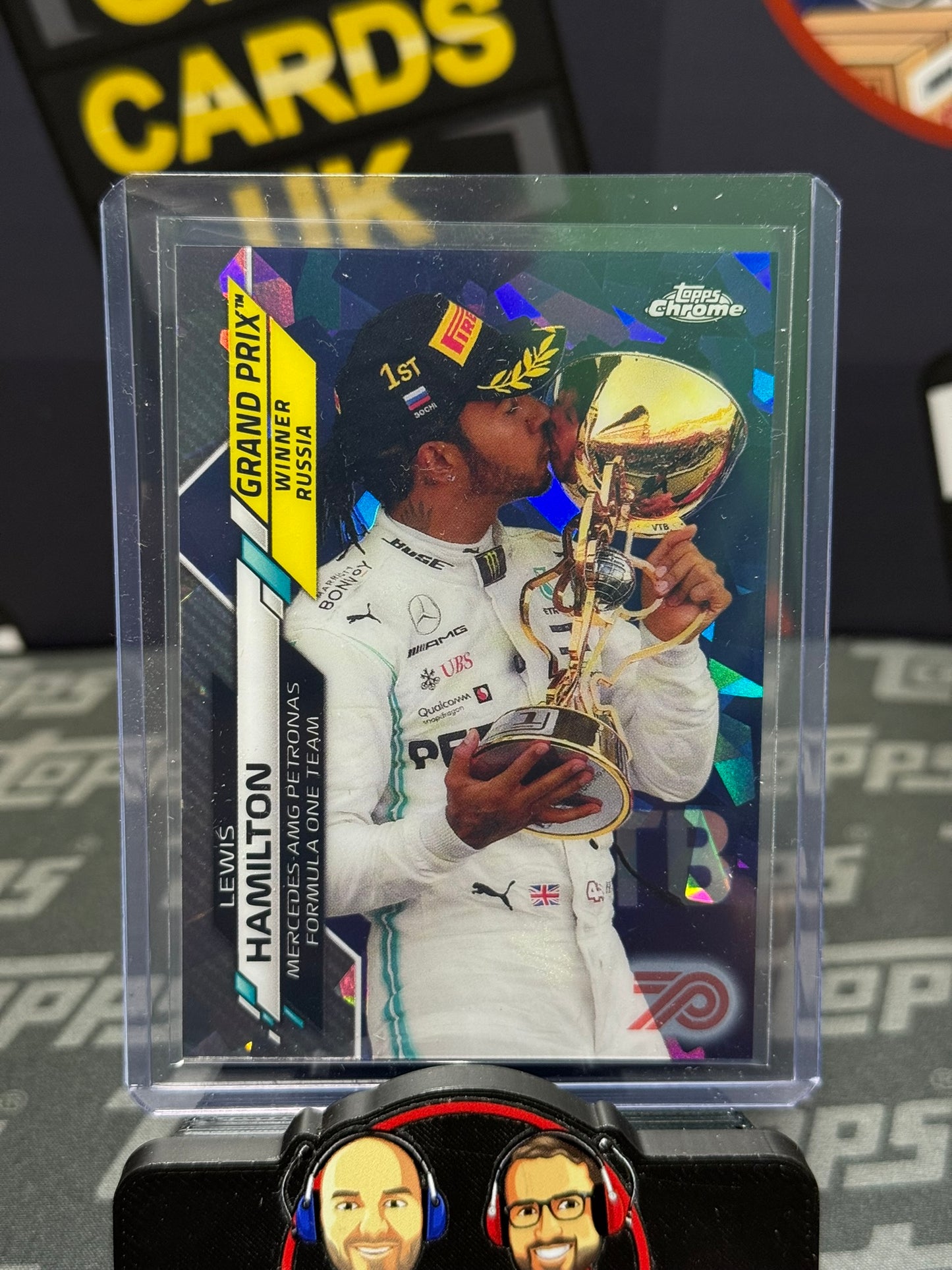 Lewis Hamilton #148 59/70 70th - Topps F1 Chrome Sapphire 2020