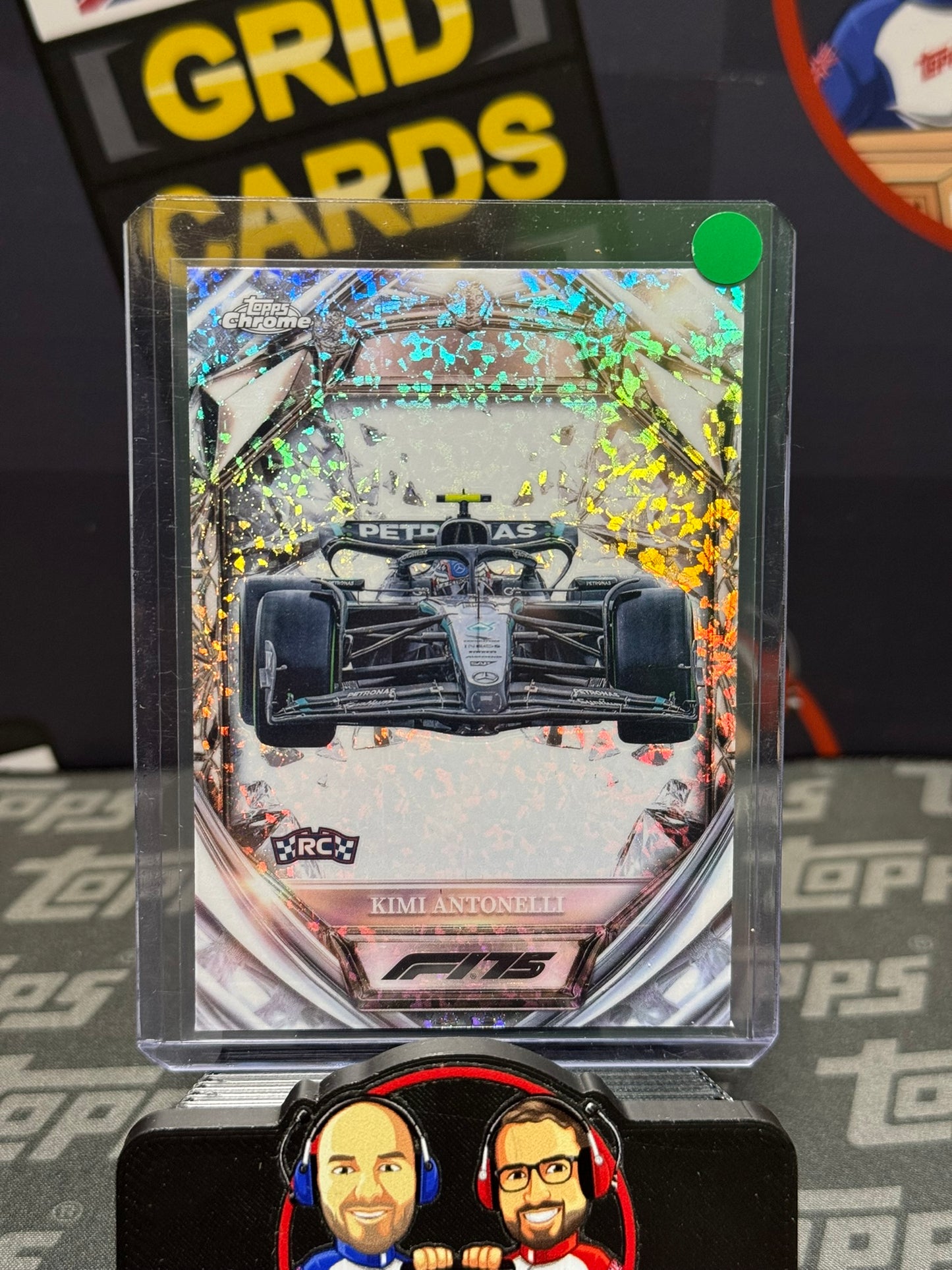 Kimi Antonelli Diamond 75th #D75-28 - Topps F1 Chrome 2025