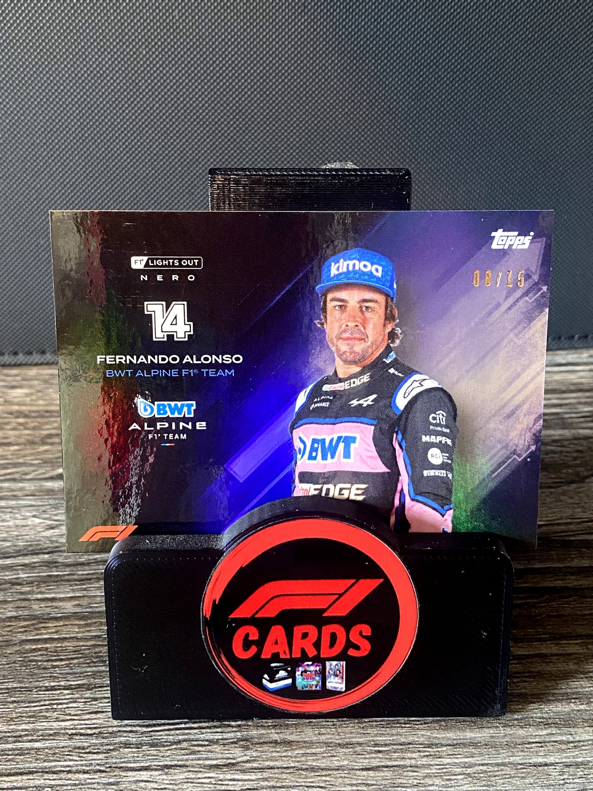 Fernando Alonso Nero - Lights Out 2022 - Purple 08/15