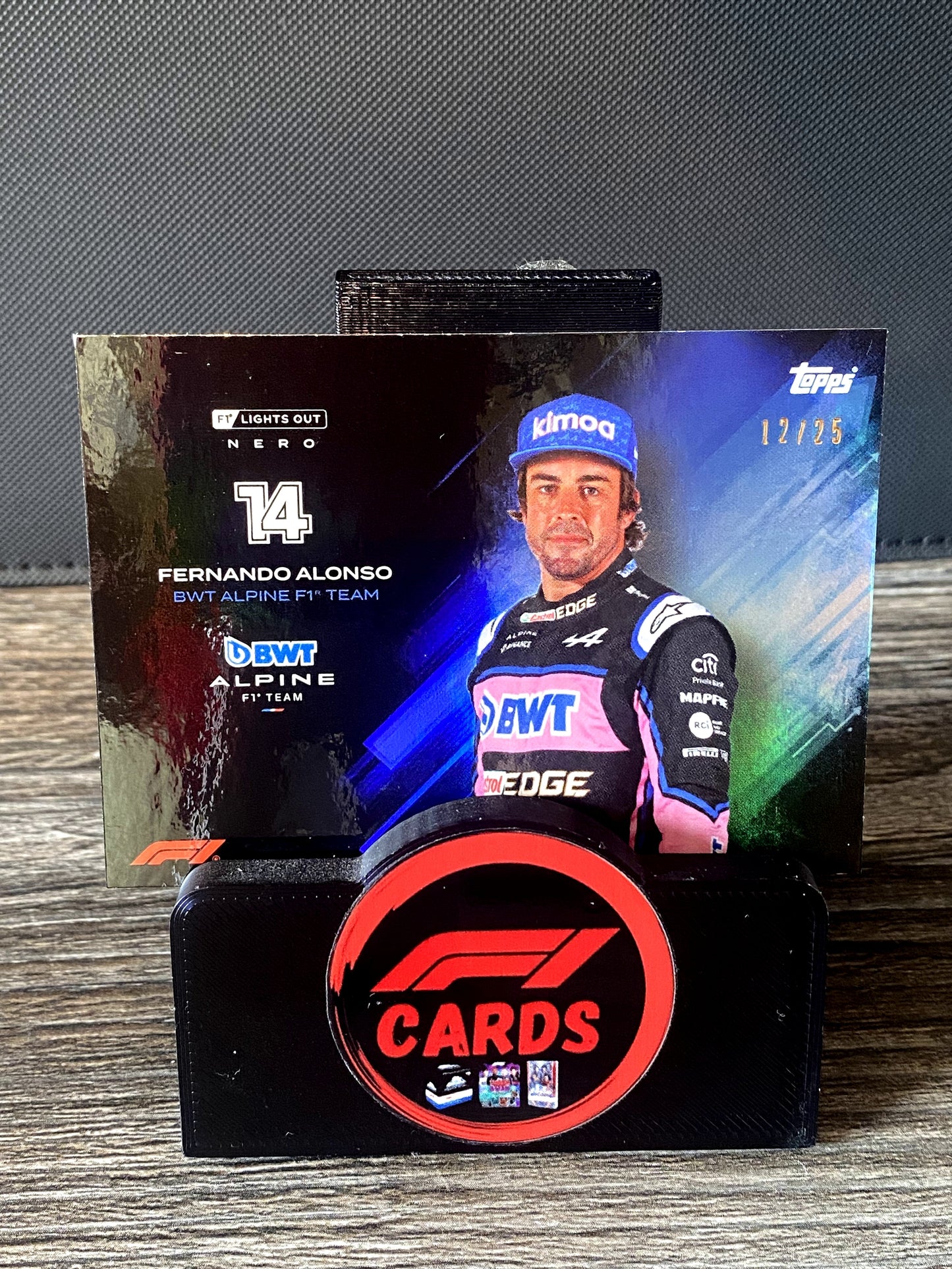 Fernando Alonso Nero - Lights Out 2022 - Blue 12/25