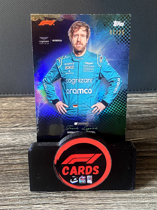 Sebastian Vettel Track Legend - Lights Out 2022 - Blue 02/25