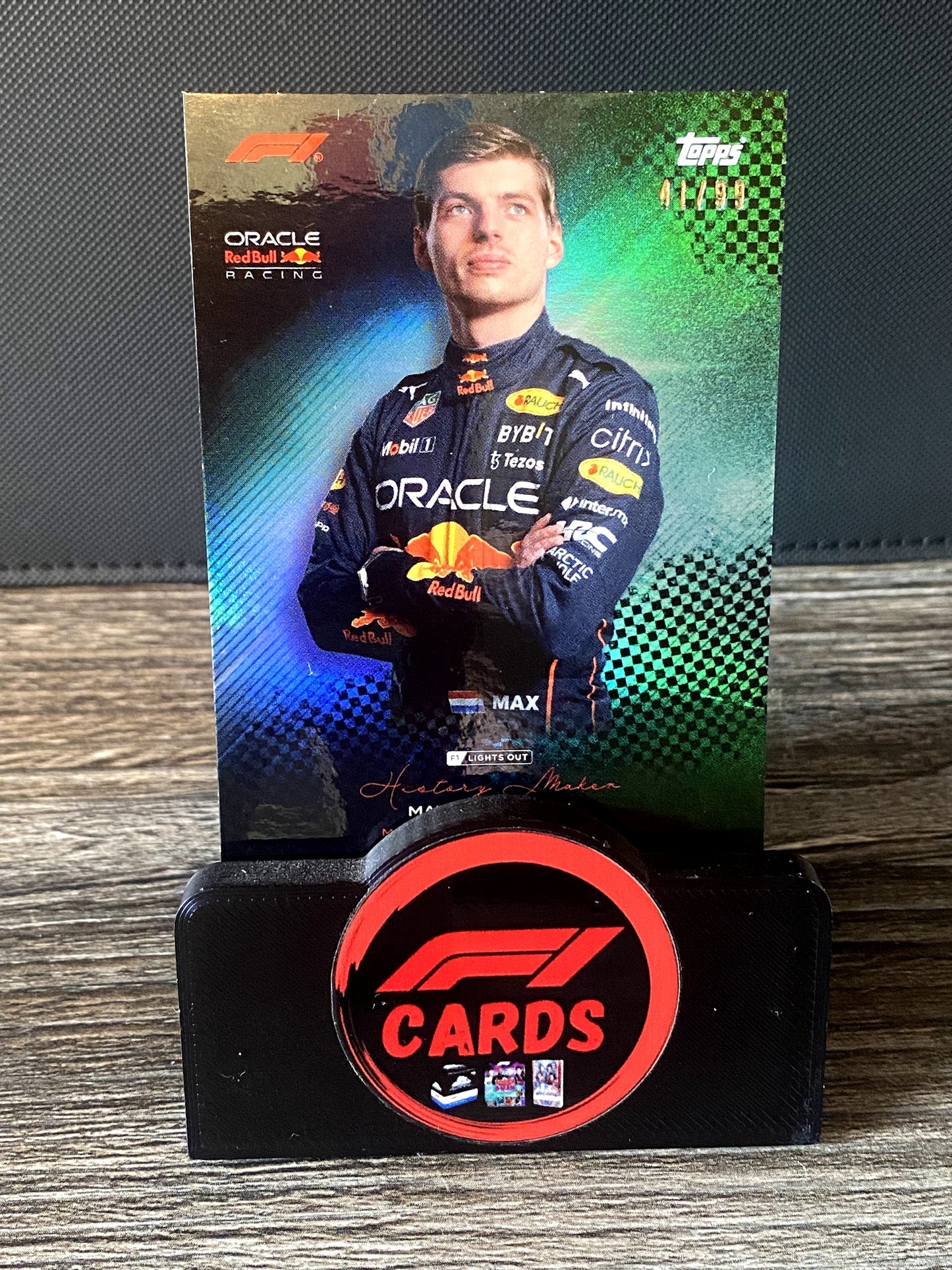 Max Verstappen History Maker - Lights Out 2022 - Teal 41/99