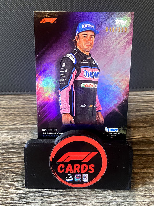 Fernando Alonso Portrait - Lights Out 2022 - Pink 045/150